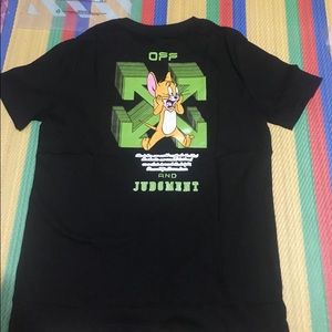 Off White Jerry Mouse T-shirt